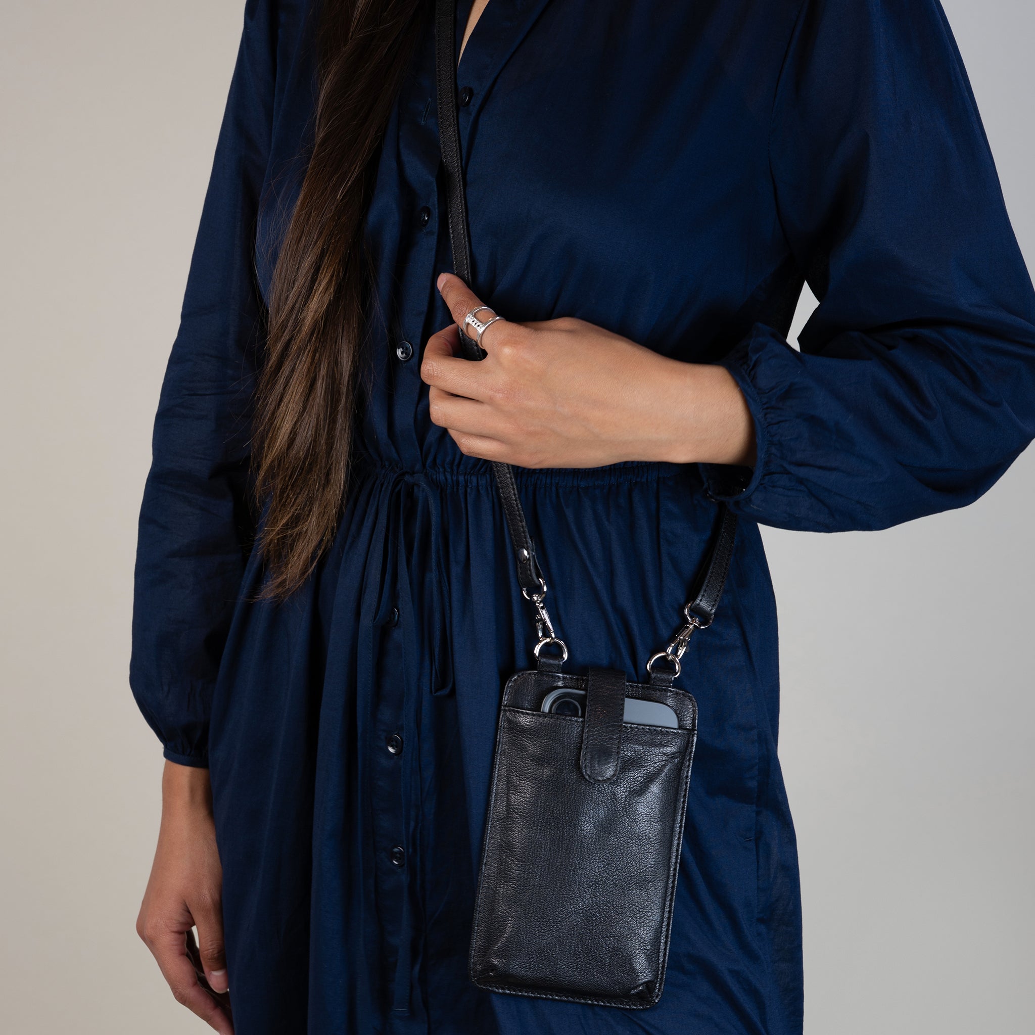 Quick Draw Phone Bag in Black | Available to Ship September 30, 2026