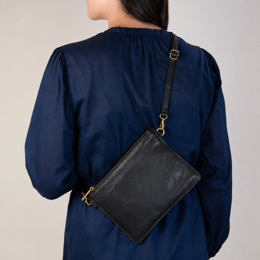 Day & Night Convertible Bag in Black
