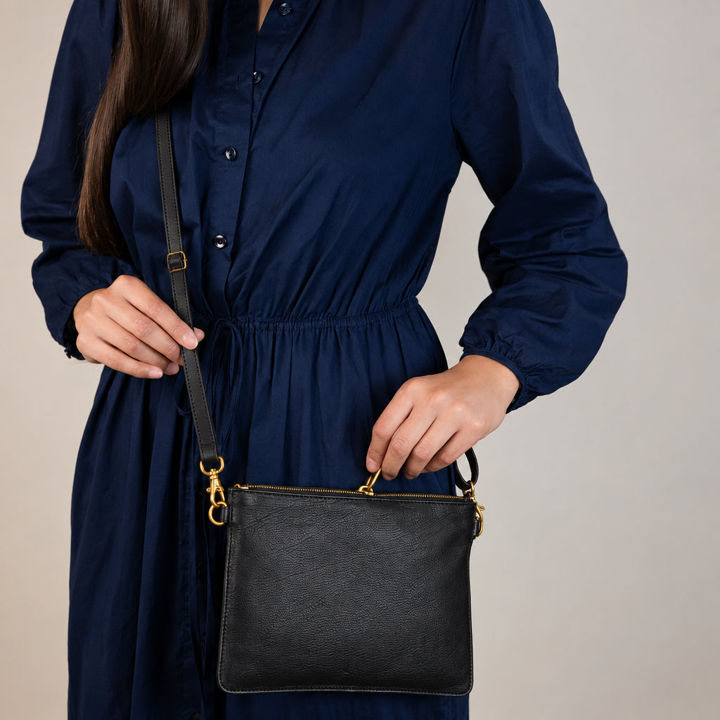 Day & Night Convertible Bag in Black