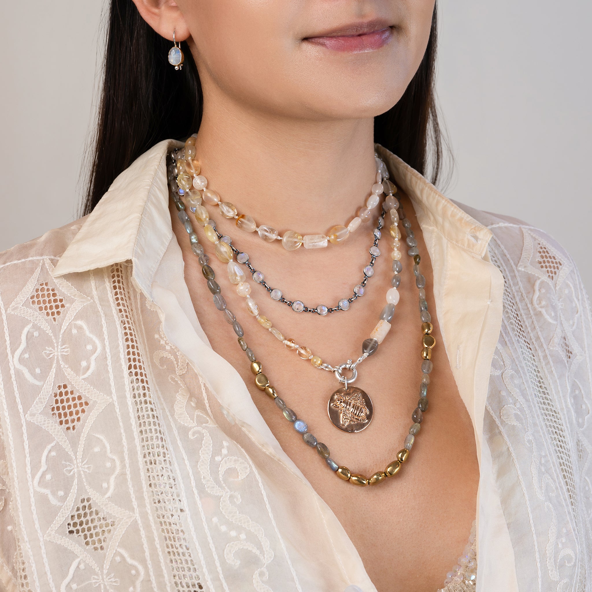 Sacred Stone Necklace | Available to Ship September 10, 2026