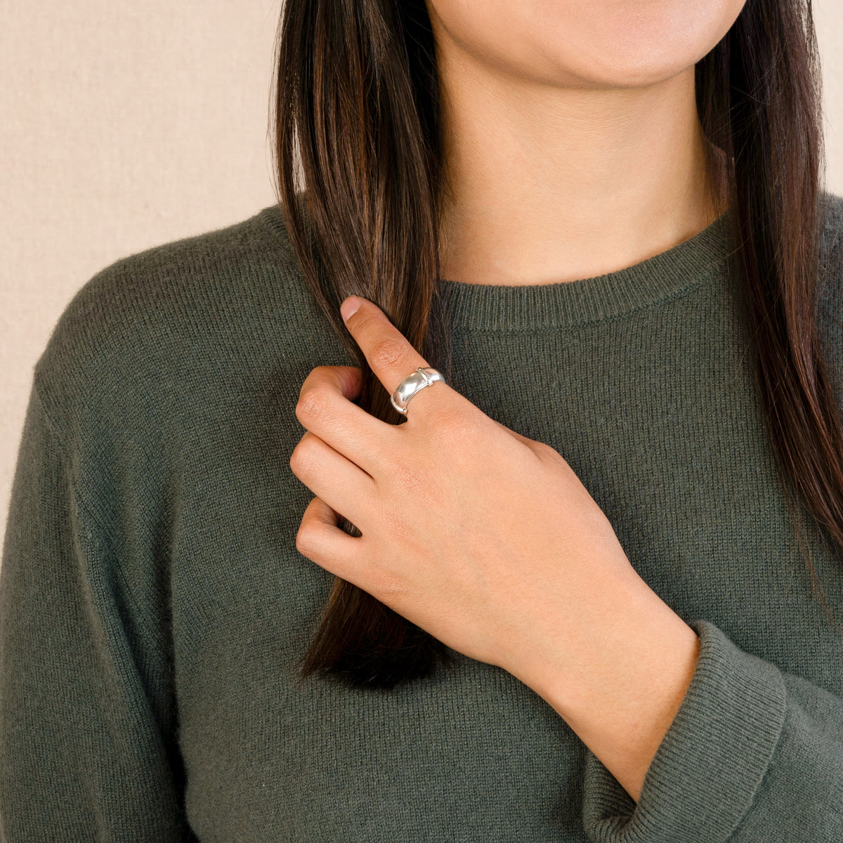Sterling Slide Ring | Available to Ship October 30, 2026