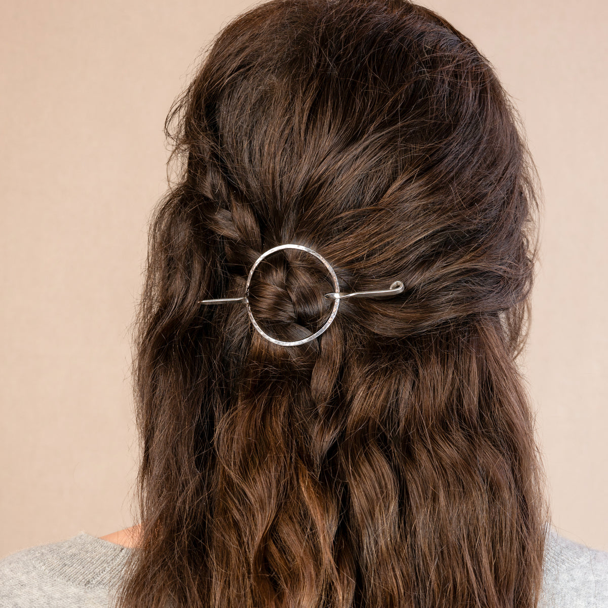 Lunar Hair Slide in Silver | Available to Ship October 30, 2026