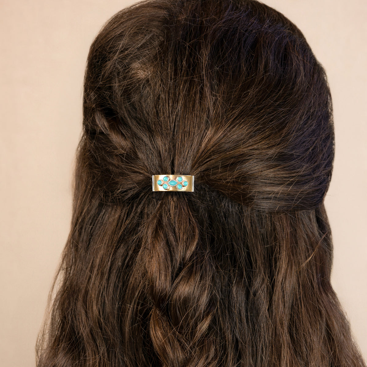 Totem Mini Pony Cuff in Turquoise | Available to Ship October 30, 2026