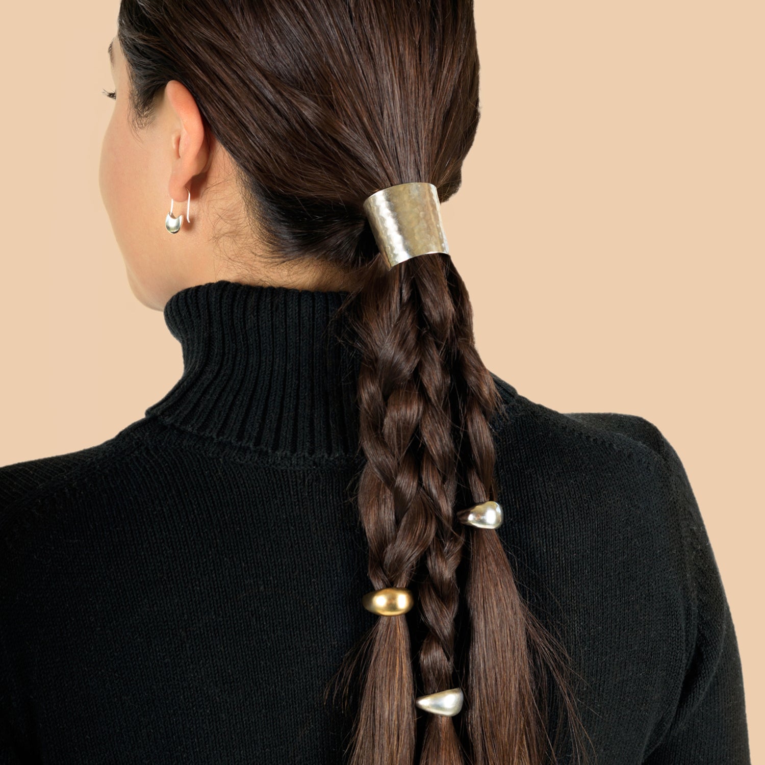 Mini Pony Cuff in Silver & Bronze