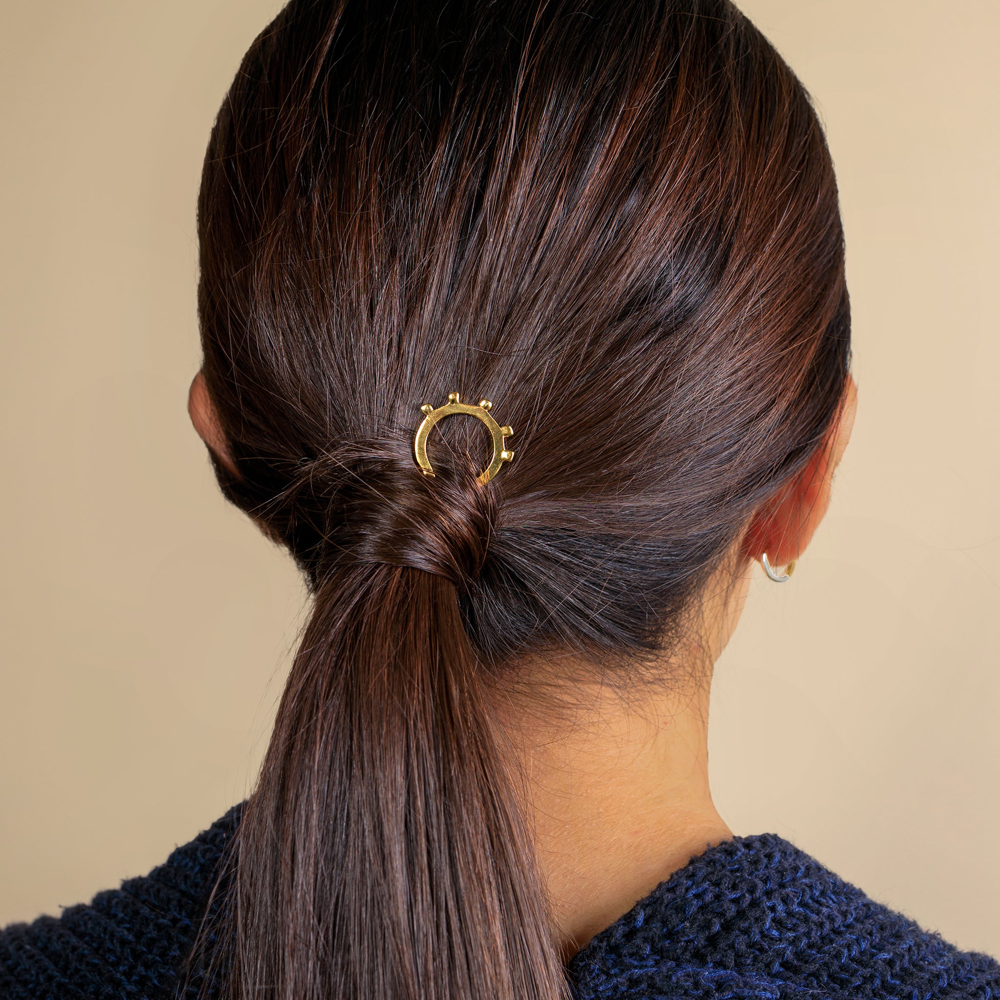 Horizon Hair Pin in Gold - Small
