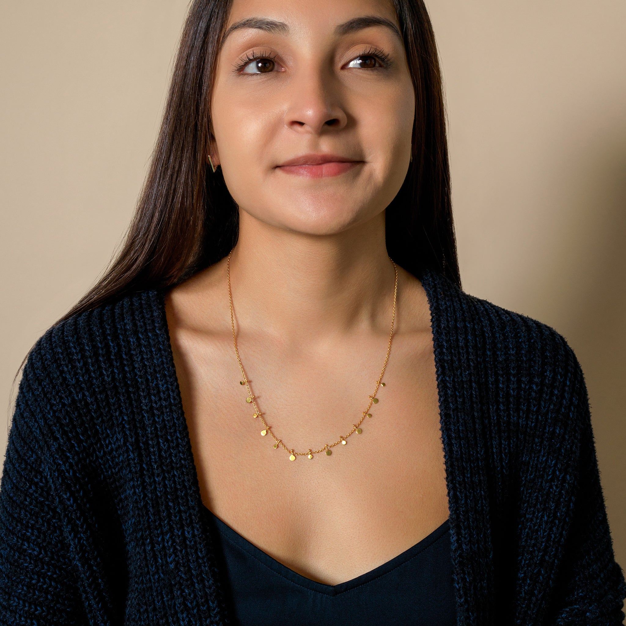 Be the Light Necklace in Gold - 18-20" L