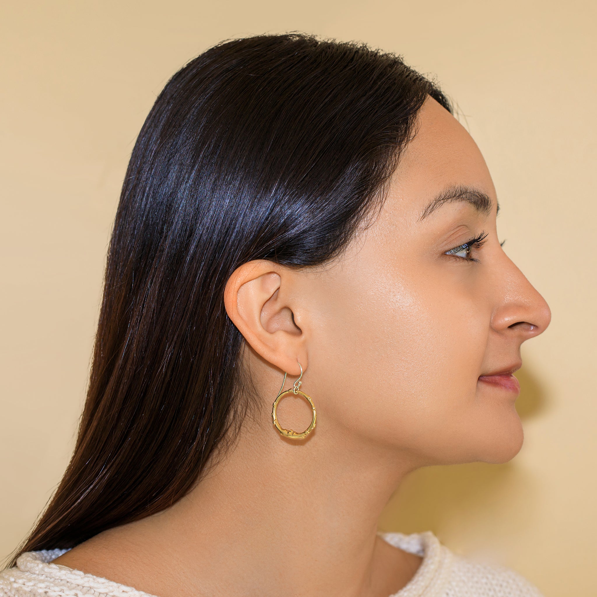 Man in the Moon Earrings