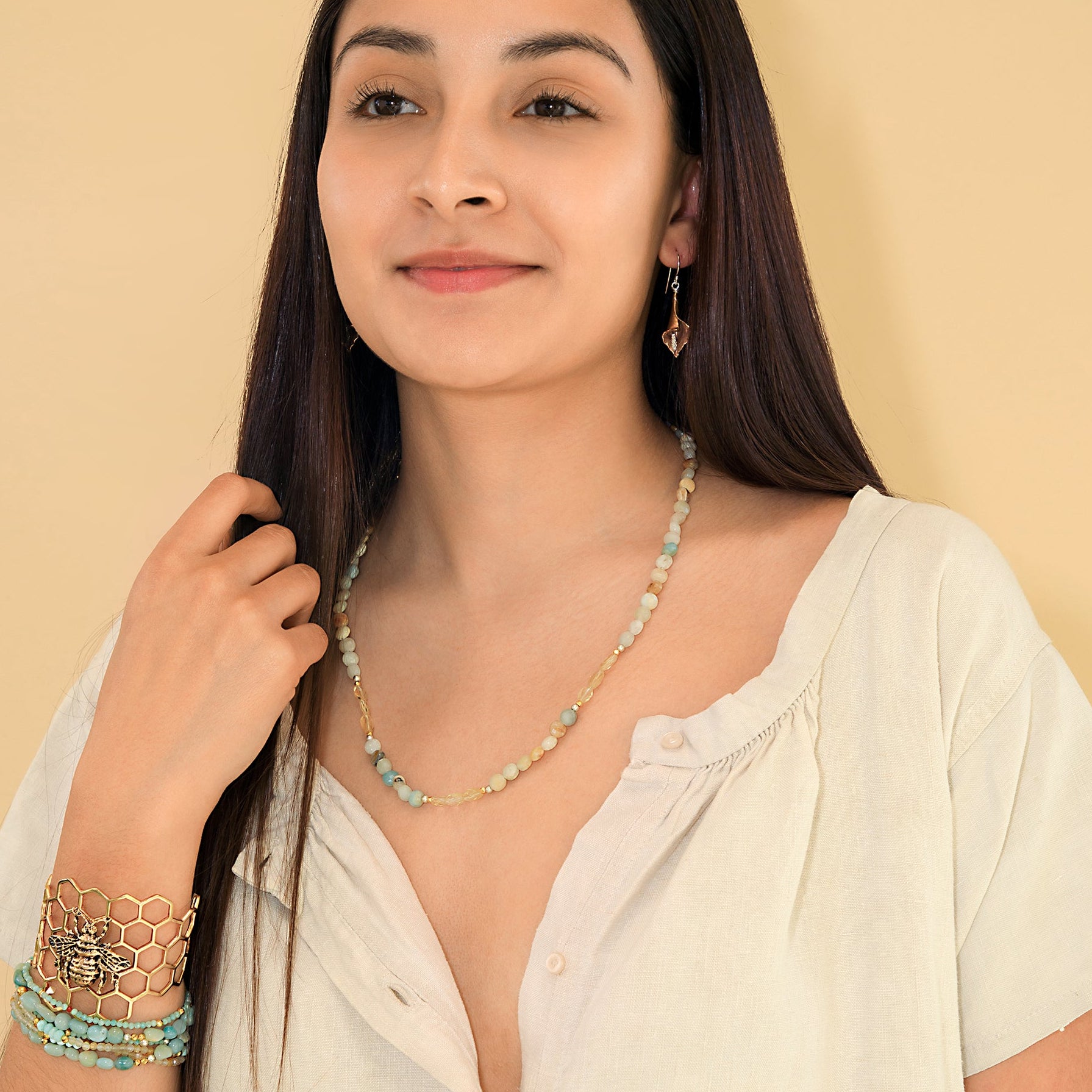 Cool Water Stretch Bracelet Set