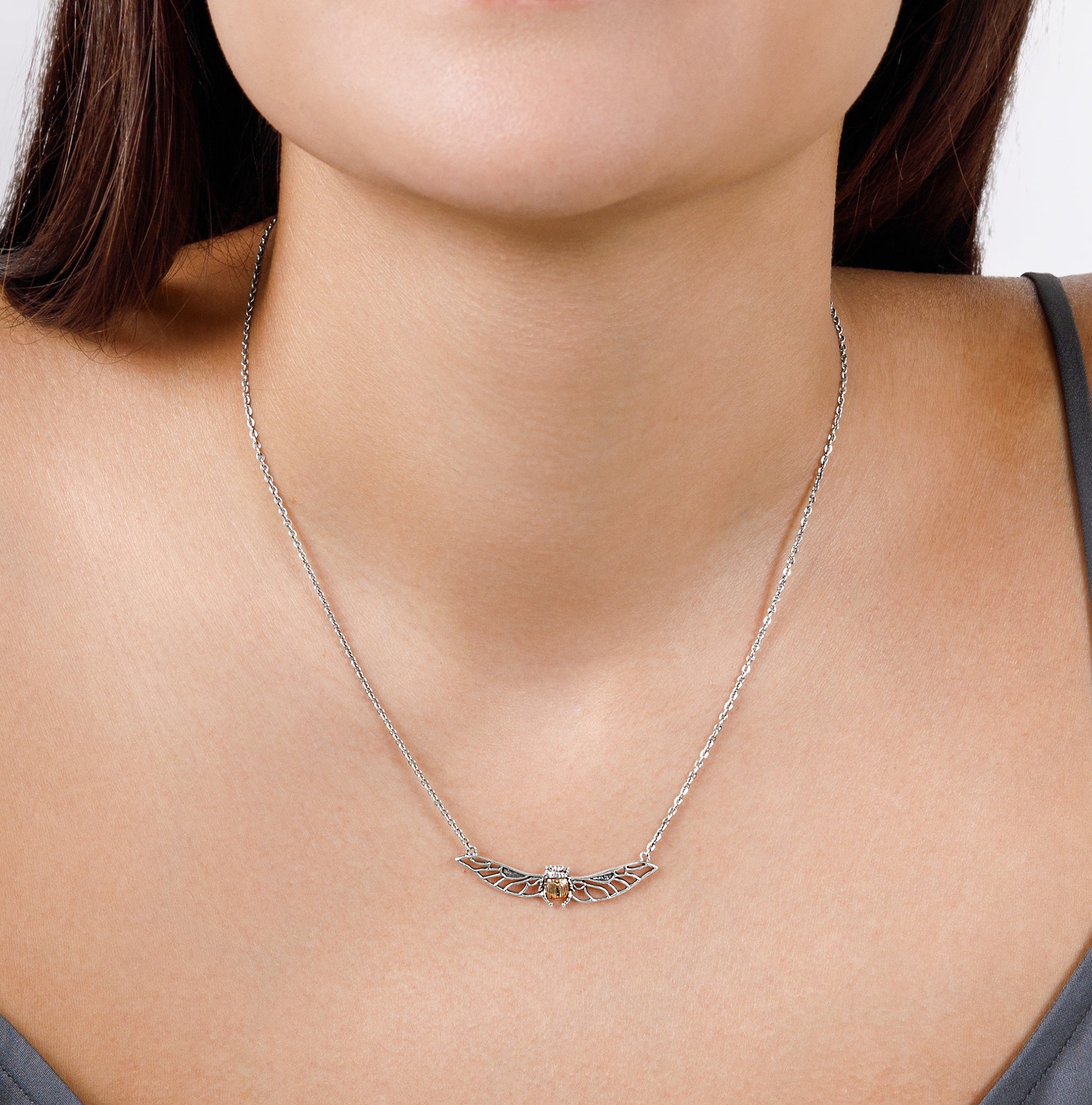 Wings of Luck Necklace