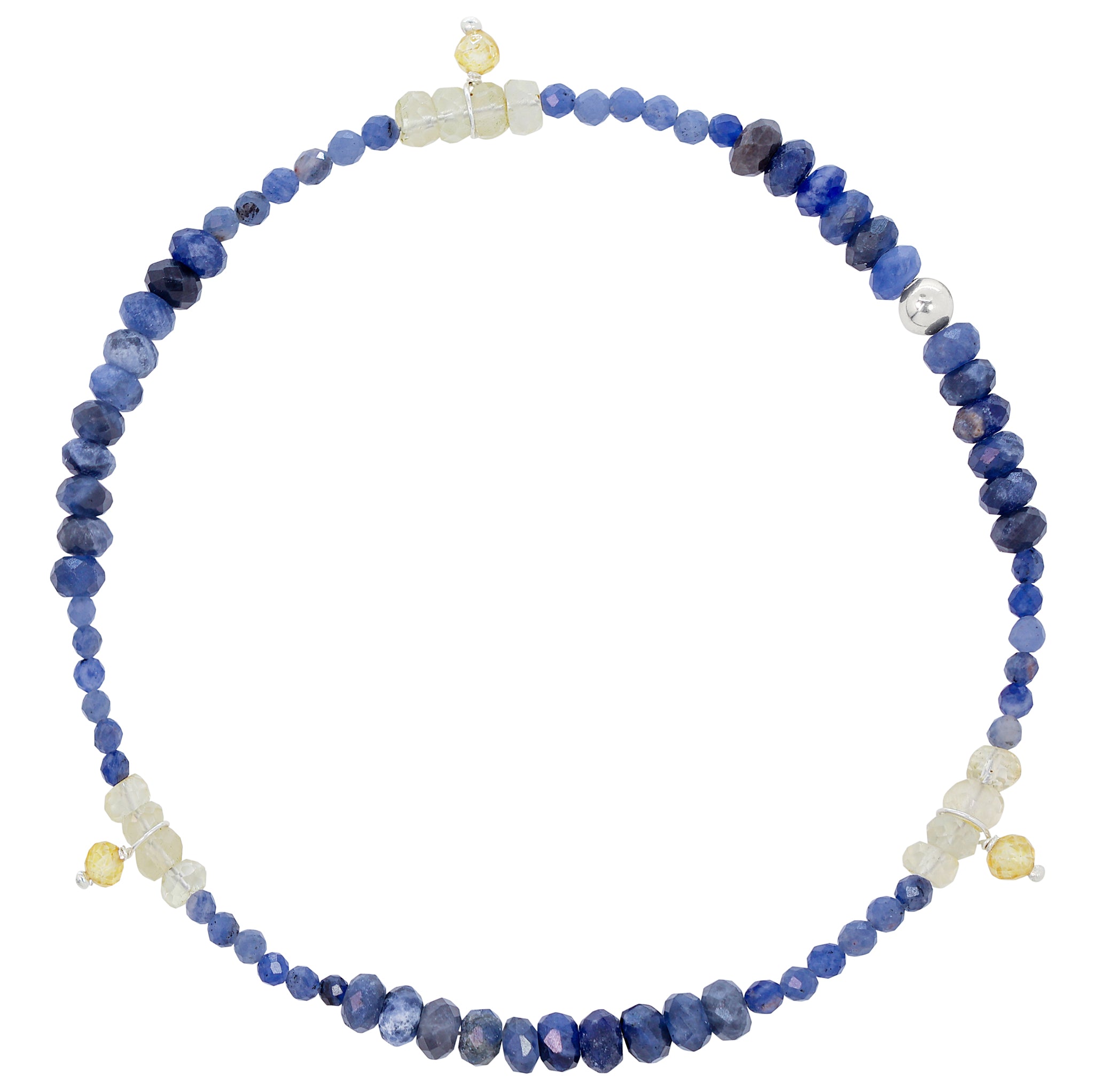 Pyrite's Booty Bracelet in Lapis & Citrine