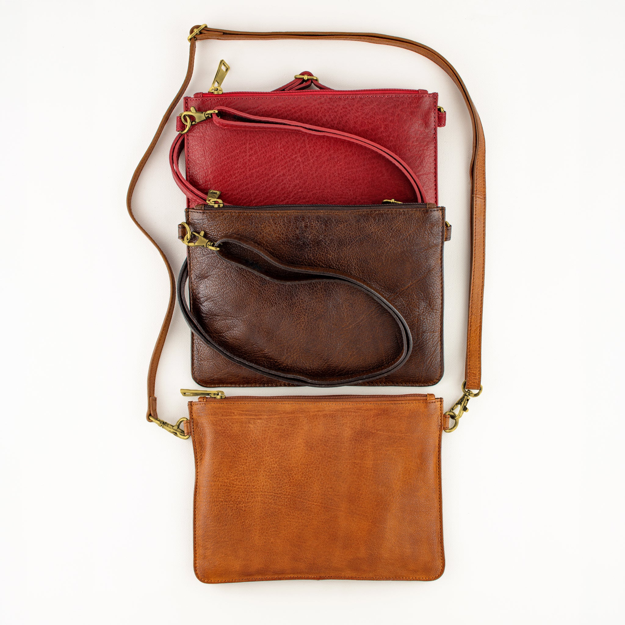 Day & Night Convertible Bag in Chili Red