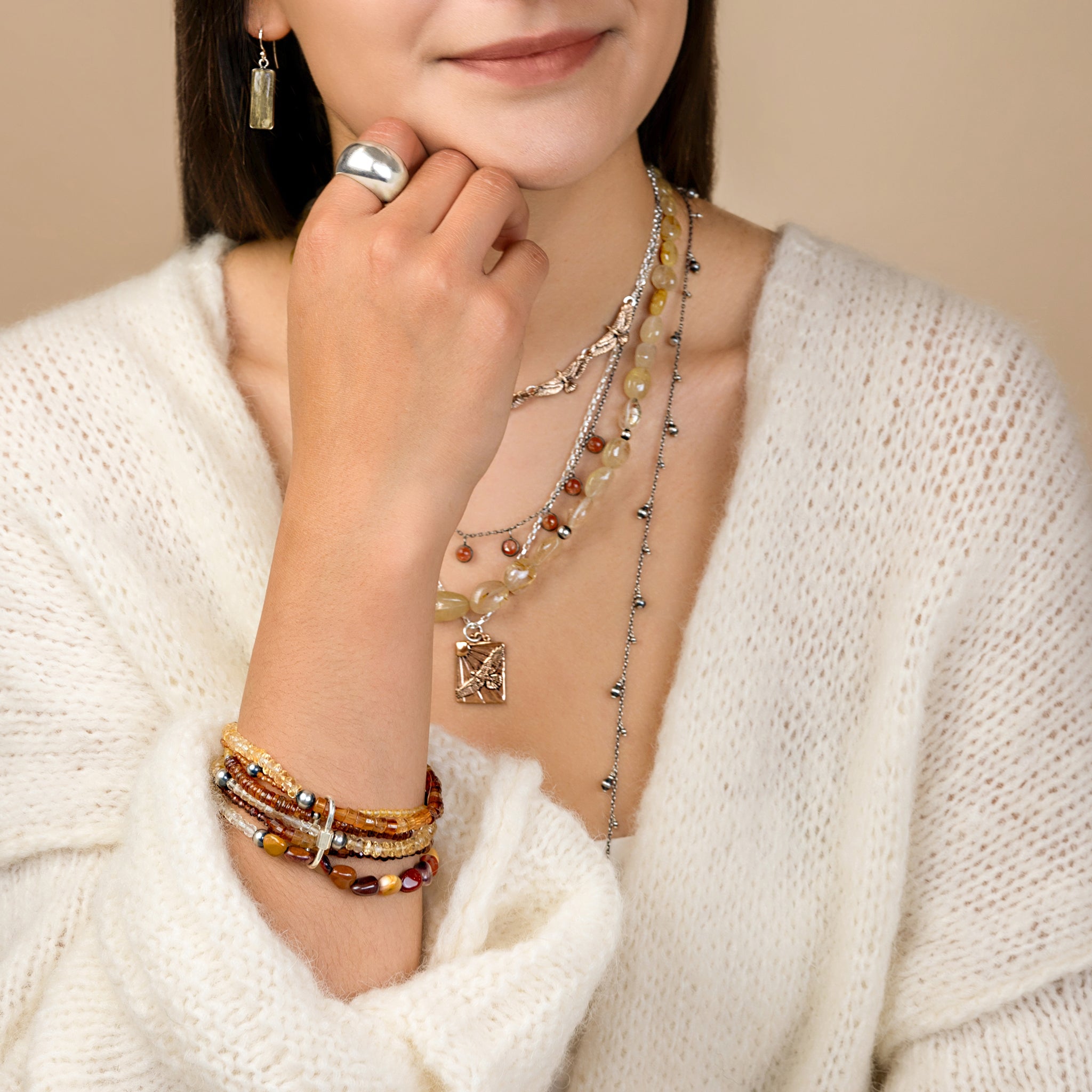 Chunky Pebble Necklace