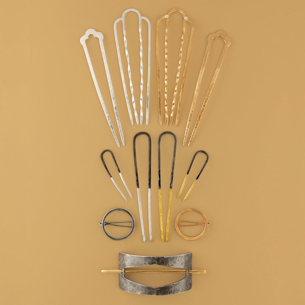 Effortless Hair Pin in Gold - Large - FINAL SALE