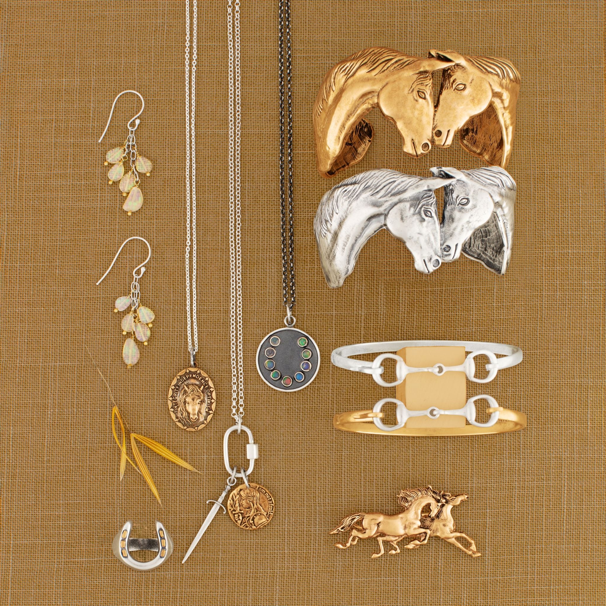 Joan of Arc Charmed Necklace