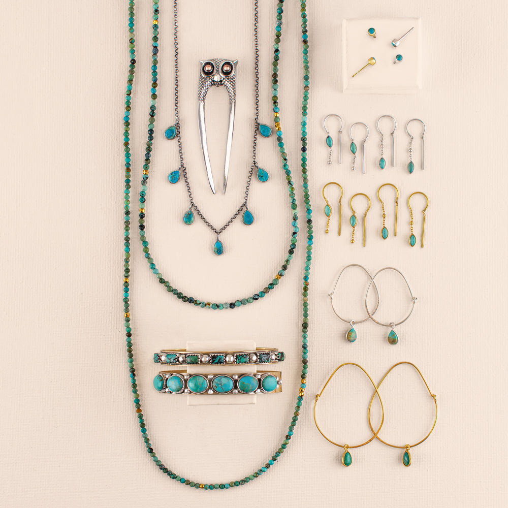 Tabula Rasa Turquoise Strand - 20-22"