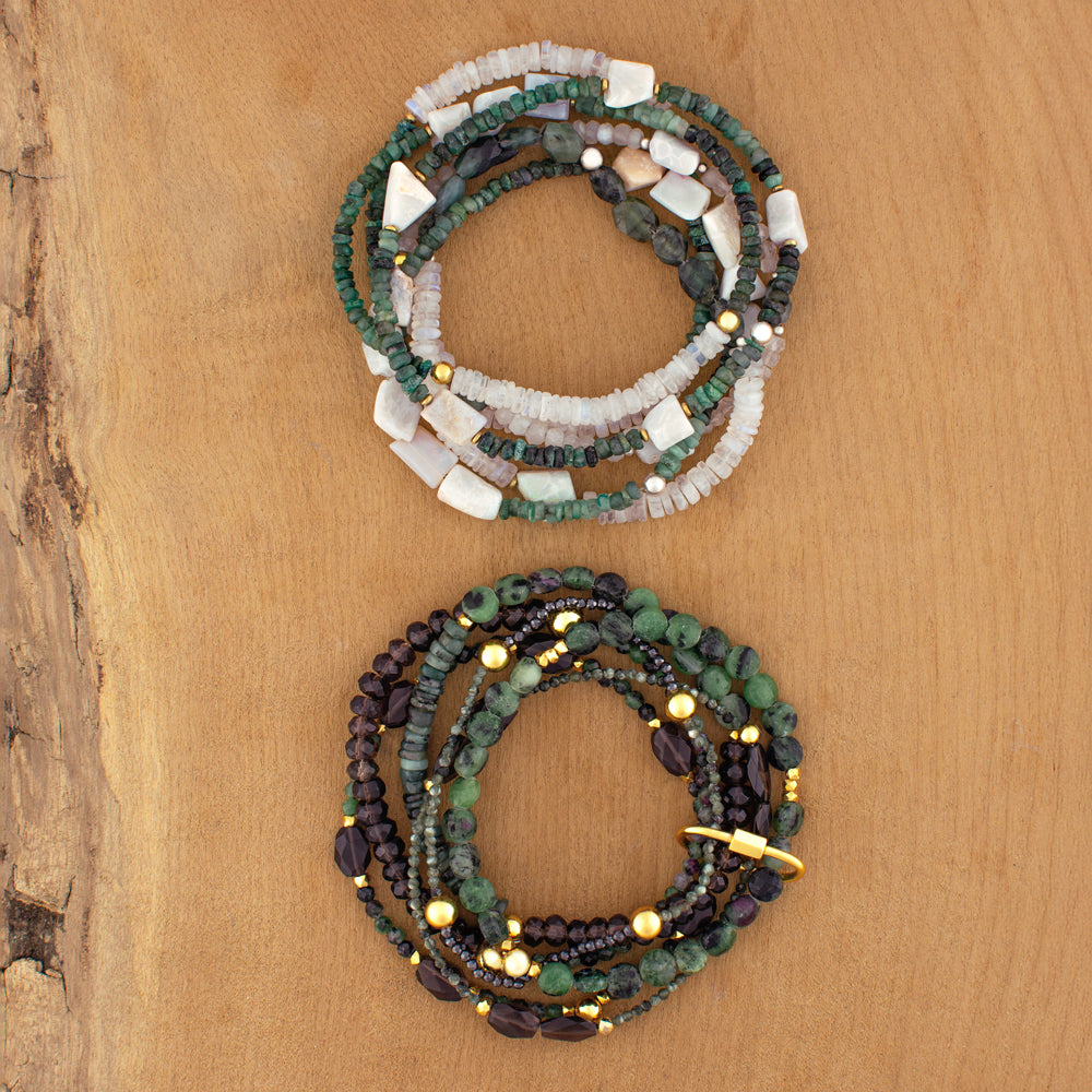 In-Clover Stretch Bracelet Set