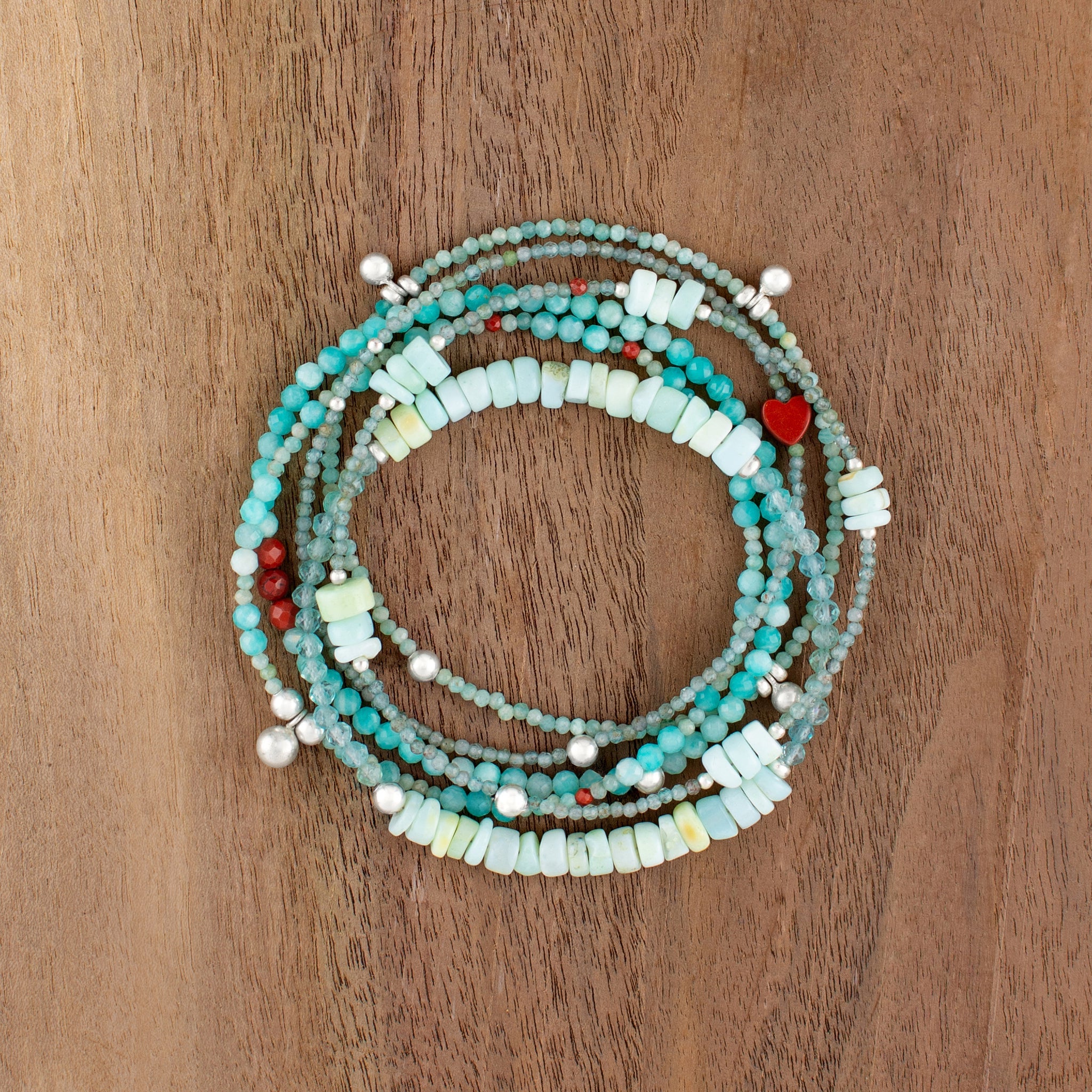 Heart on Your Sleeve Bracelet Set