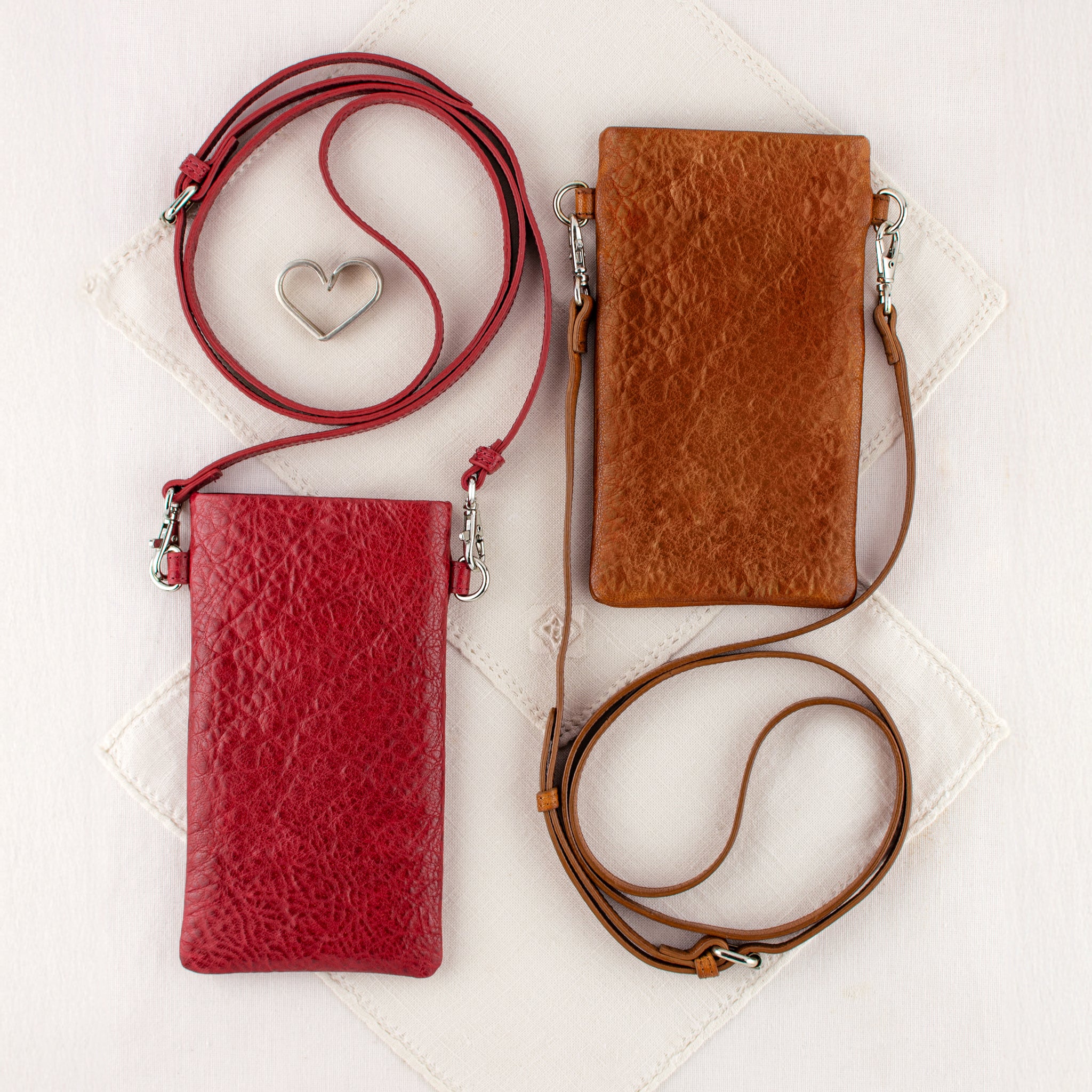 Spice of Life Phone Bag in Nutmeg Brown