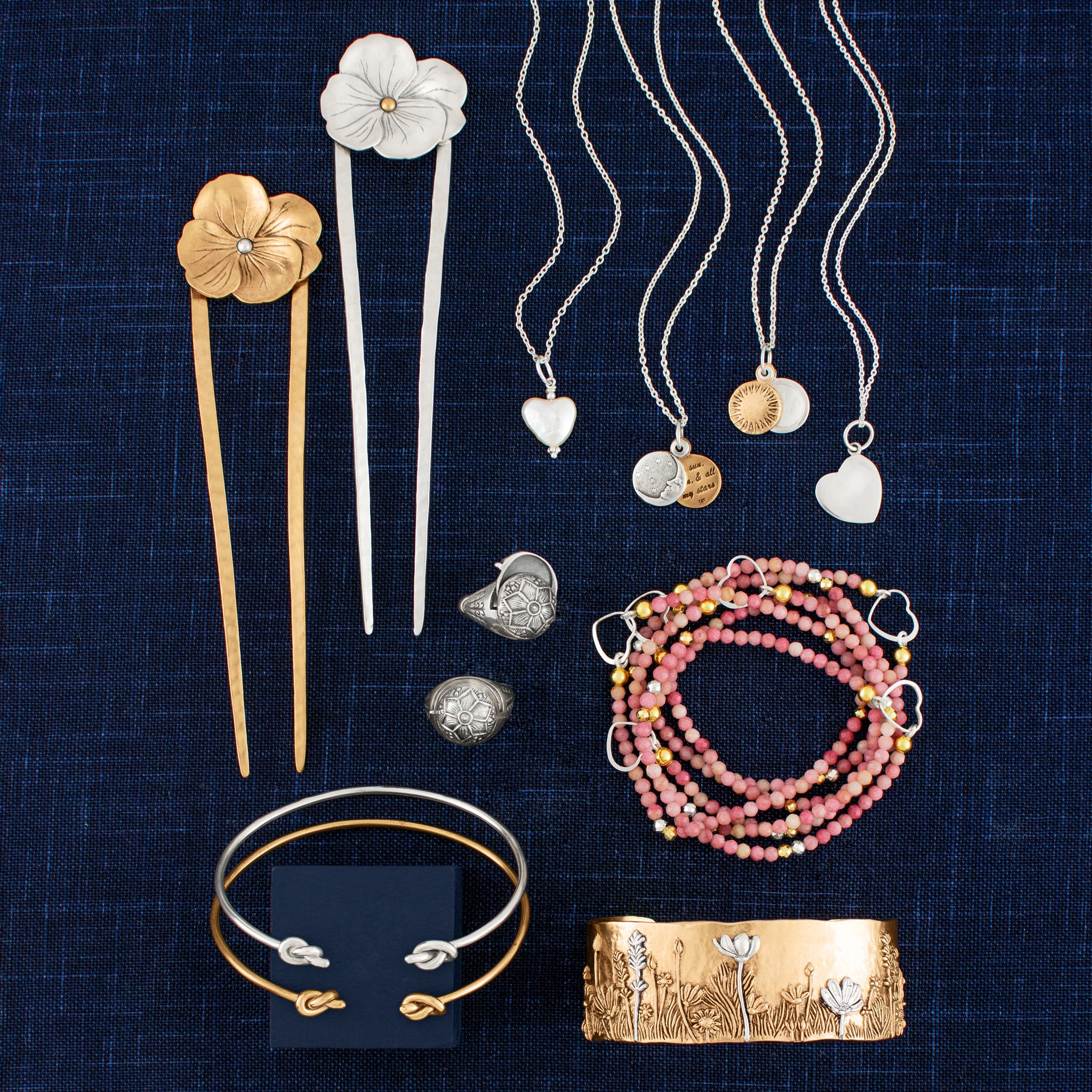 Tilted Heart Necklace