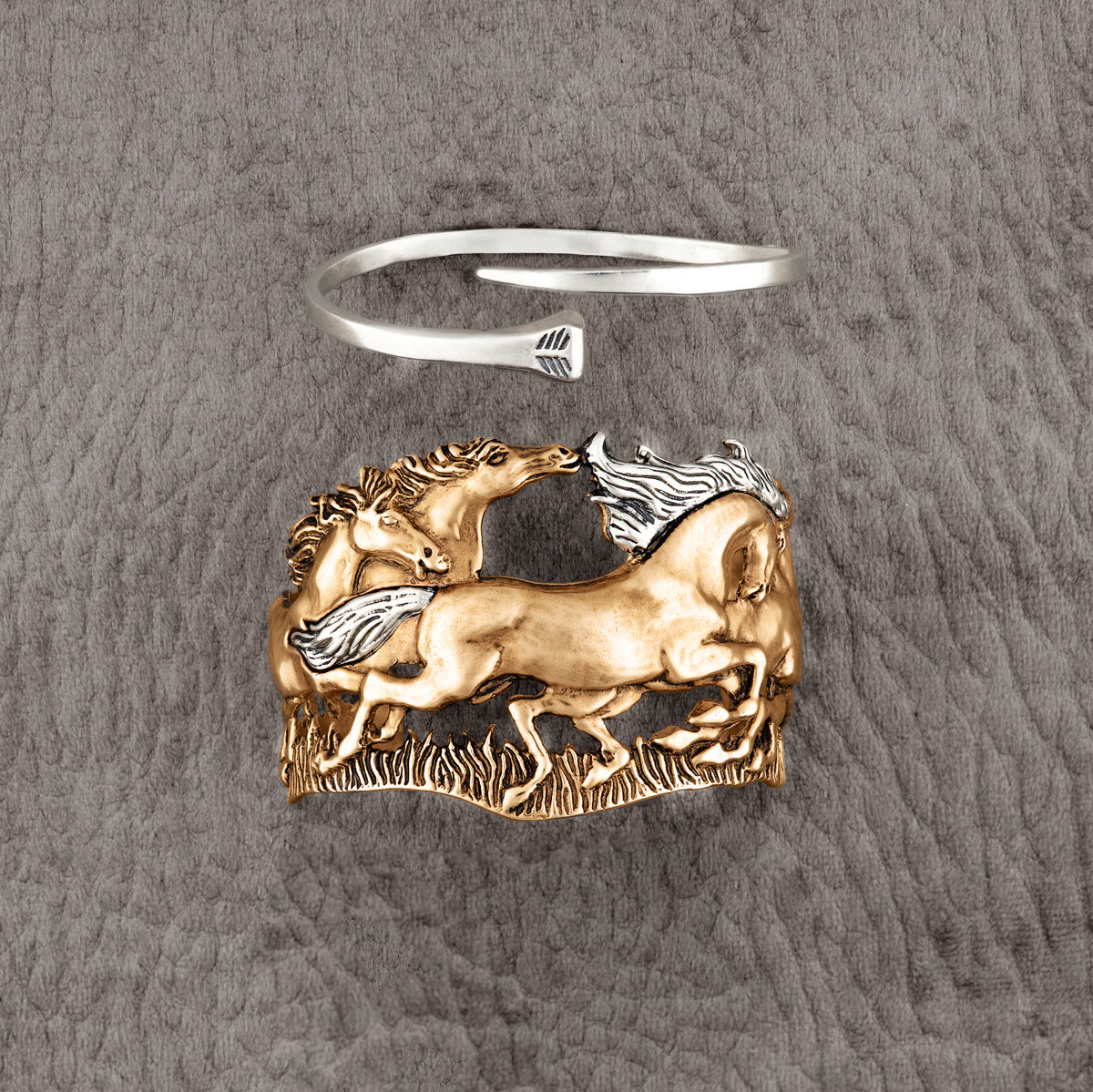 Tough as Nails Bracelet in Silver