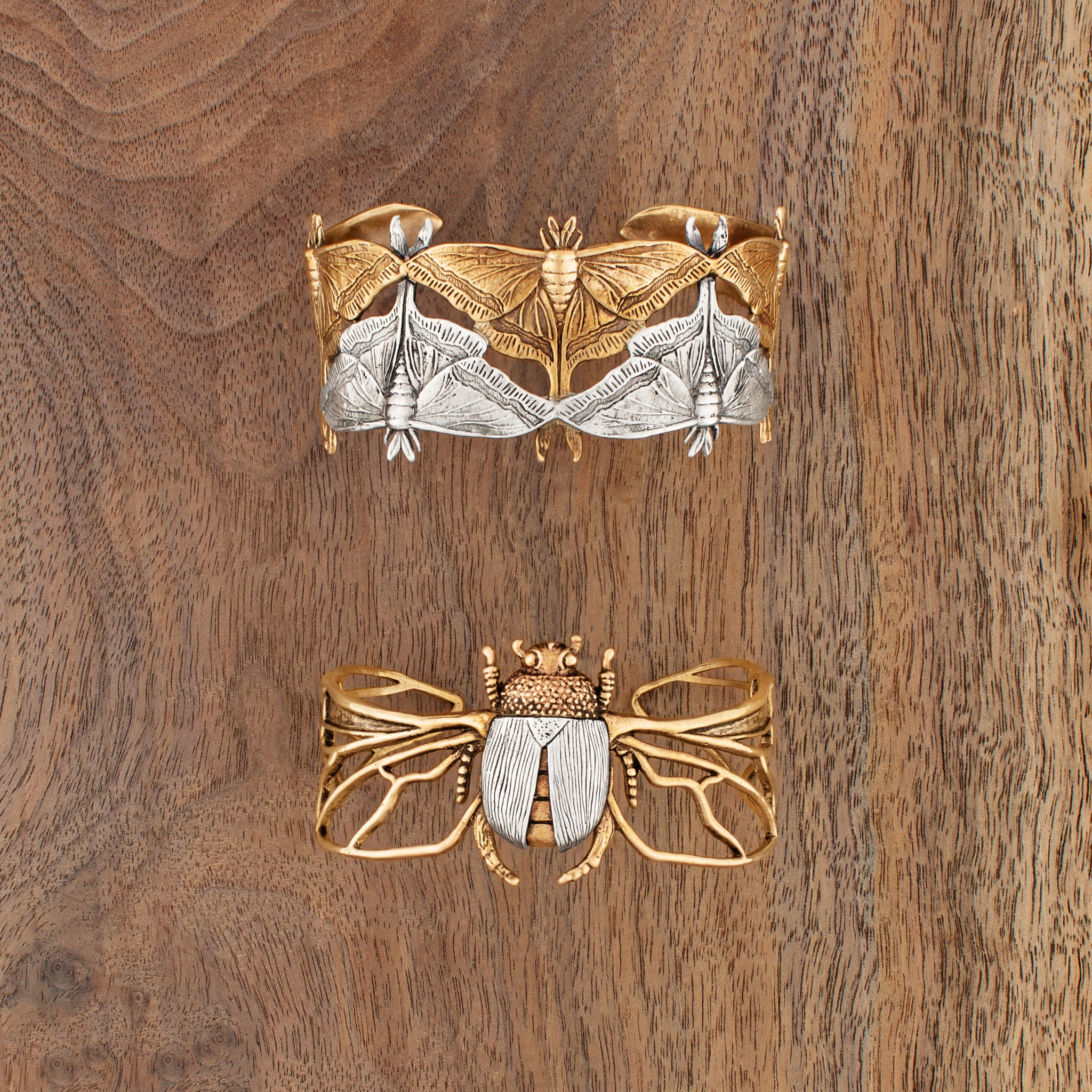 Lucky Scarab Cuff Bracelet