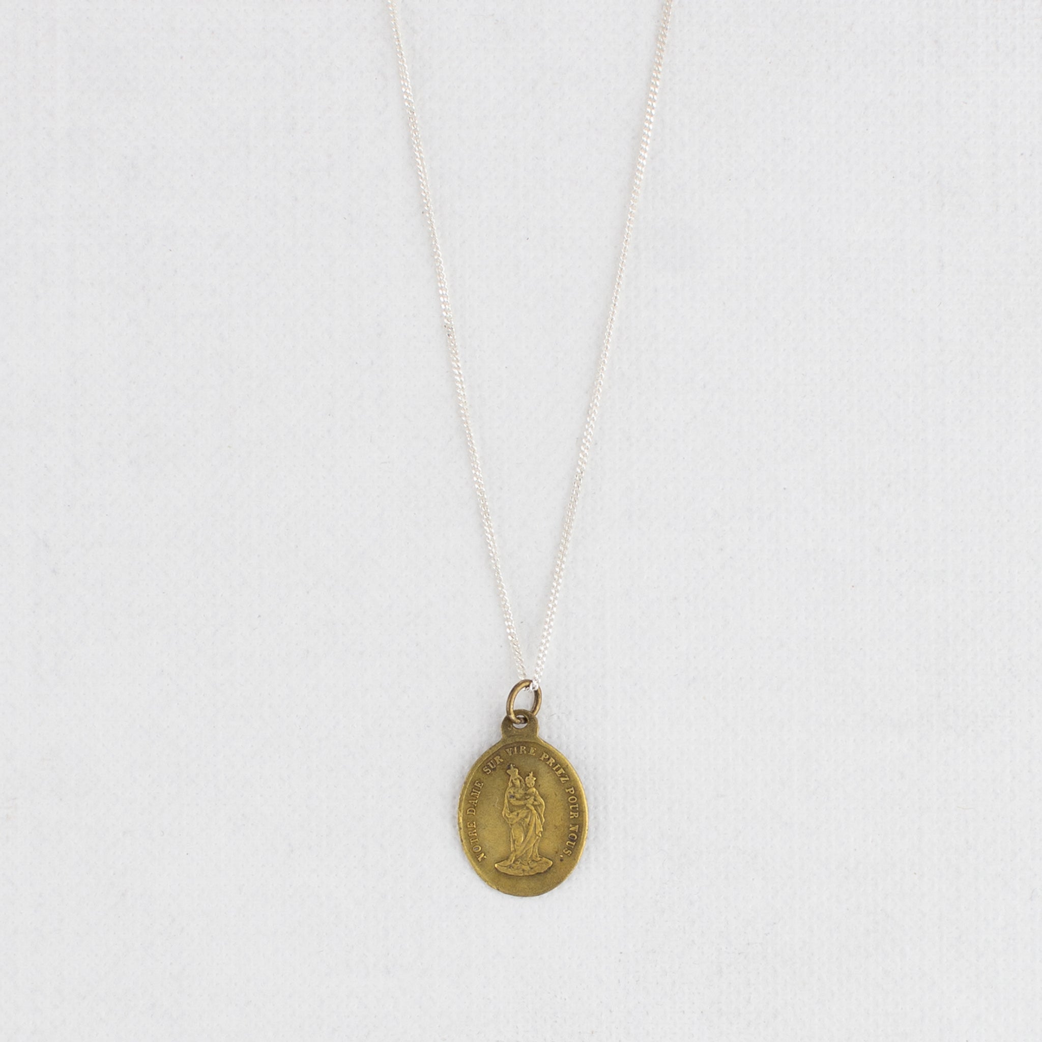 Vintage Medal Notre Dame du Sacré-Cœur v137