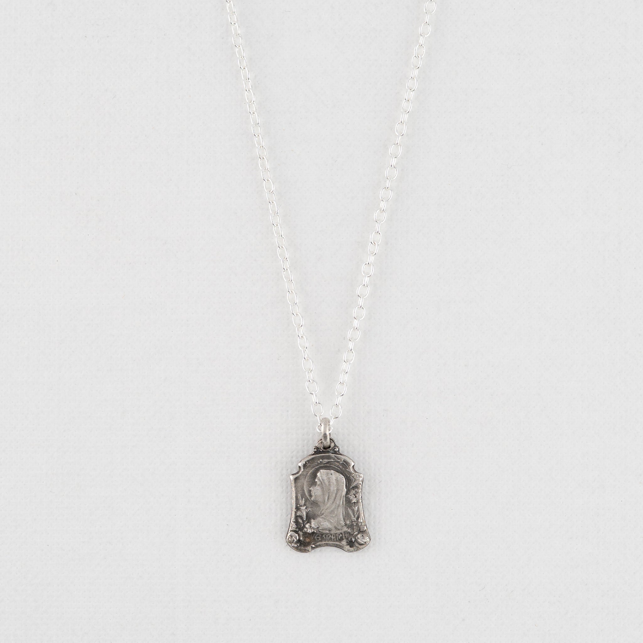 Vintage Medal Our Lady of Lourdes v232