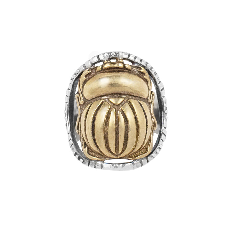 The Sacred Scarab Ring