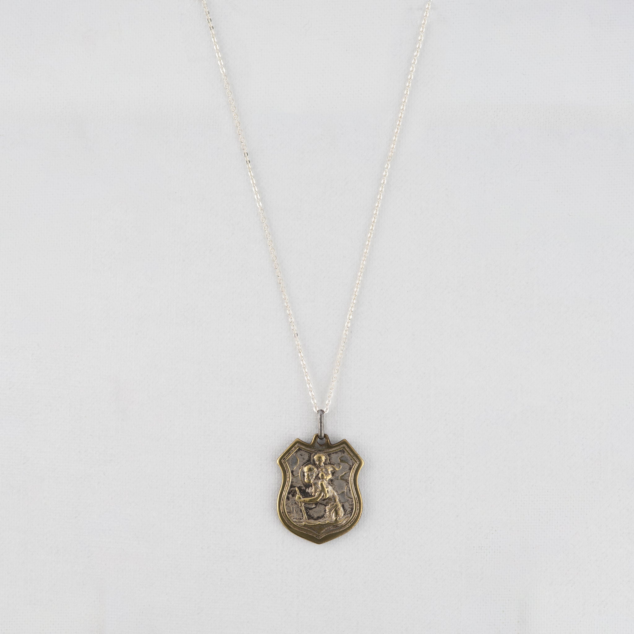 Vintage Medal Saint Christopher v303