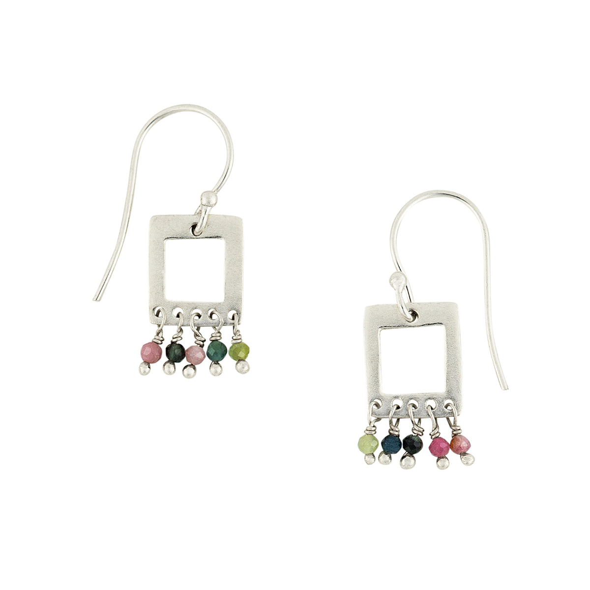 Let's Dance Earrings in Multicolored Tourmaline | Available to Ship October 30, 2026