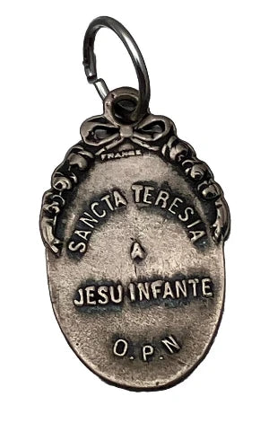 Vintage Medal Sancta Teresia A Jesu Infante v119