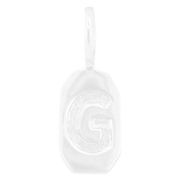 Silver Letter Charm - FINAL SALE