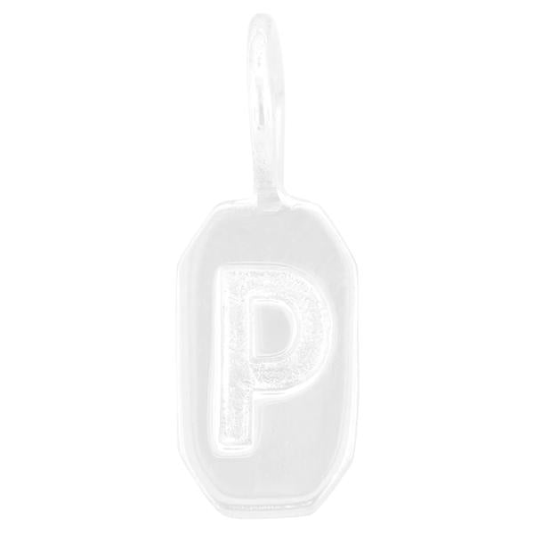 Silver Letter Charm - FINAL SALE
