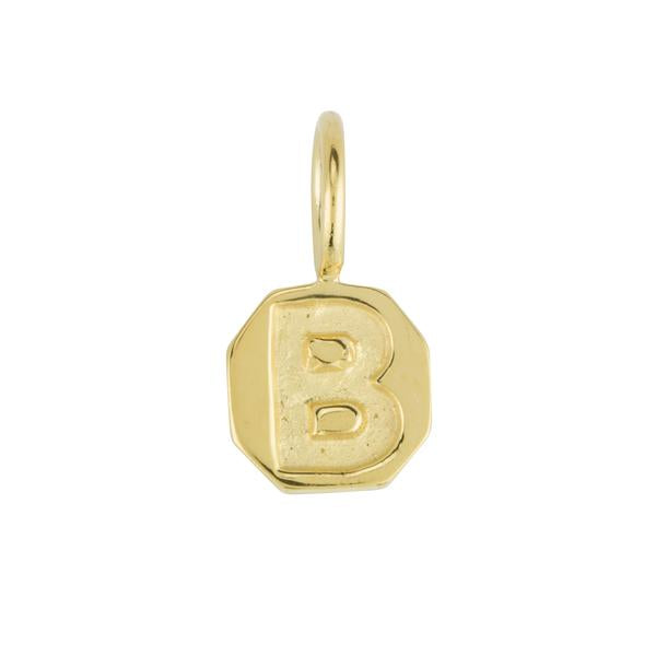 Gold Letter Charm - FINAL SALE