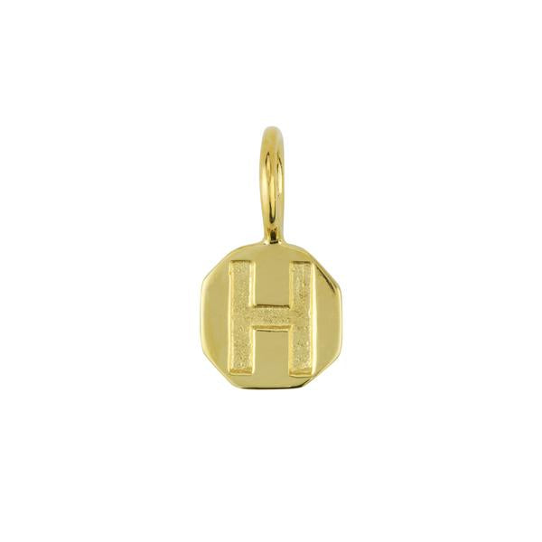 Gold Letter Charm - FINAL SALE