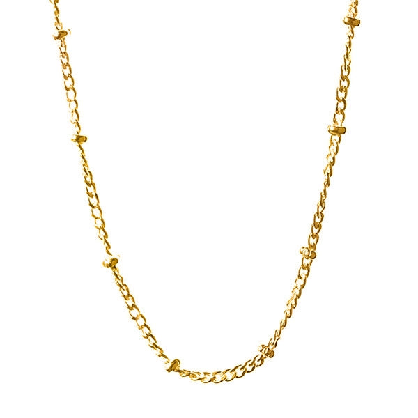 Saturn Chain In Gold 16-18" -FINAL SALE