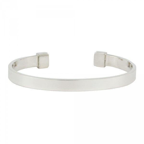 Modernist Cuff - Narrow in Silver