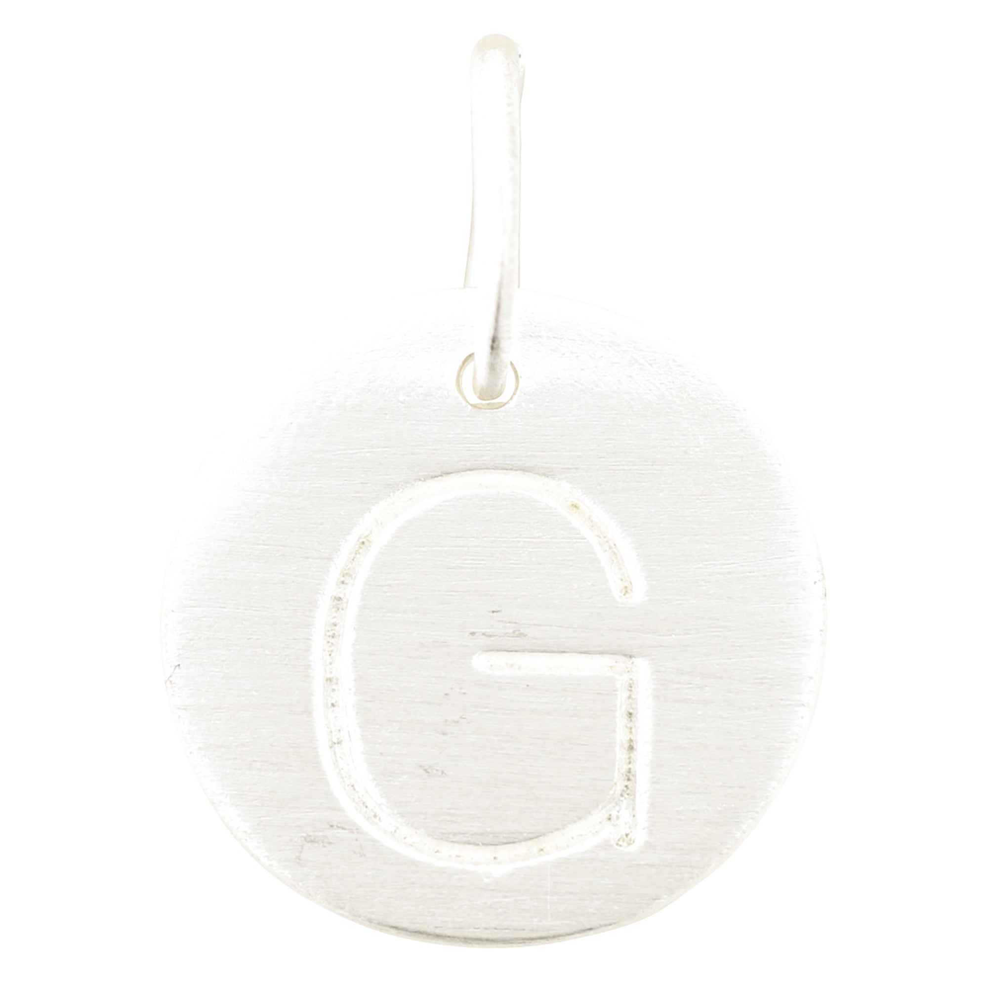 Matte Letter G Charm - FINAL SALE