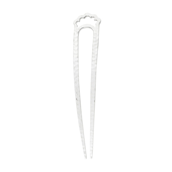 Open Fado Hair Pin in Silver - Large | Available to Ship June 7, 2024