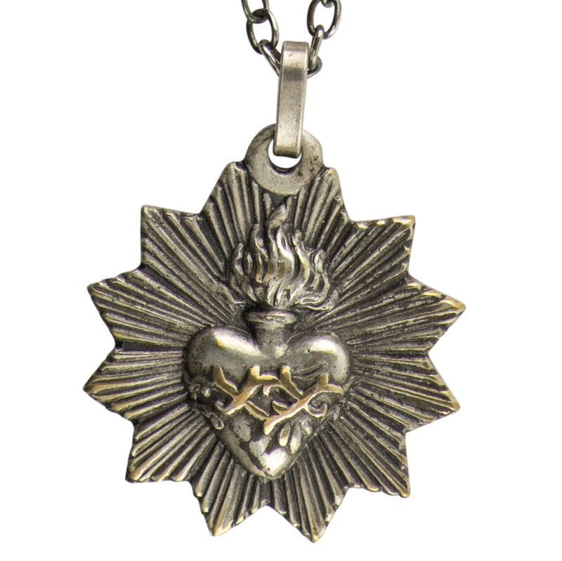 Sacred Heart | Vintage Saint Necklace #V1