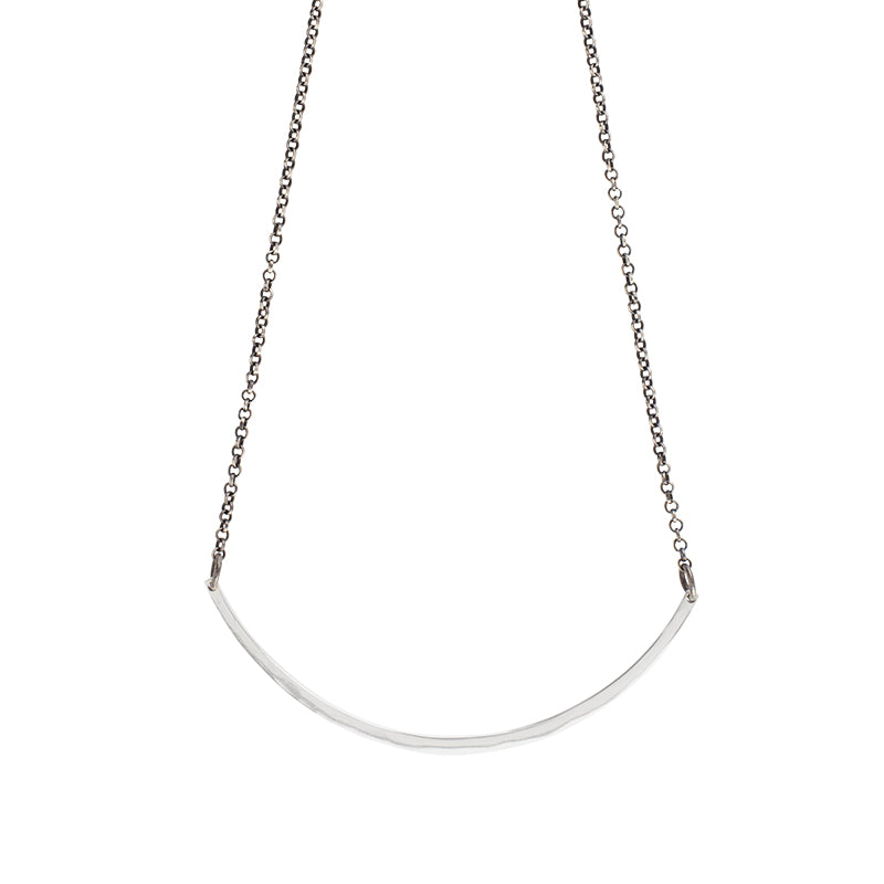 Her Sterling Smile Necklace - FINAL SALE