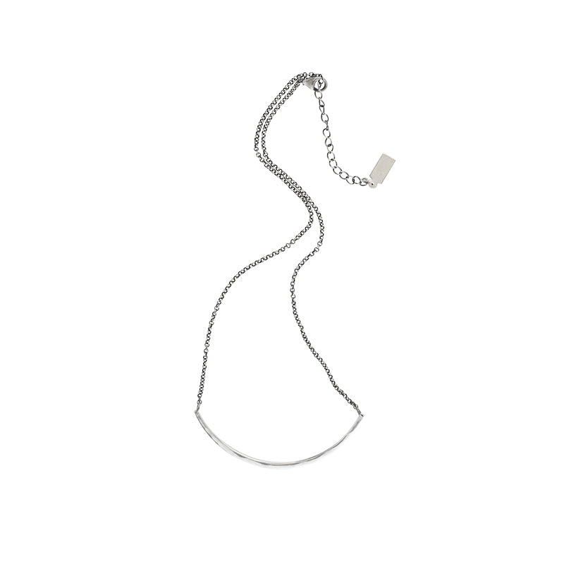 Her Sterling Smile Necklace - FINAL SALE