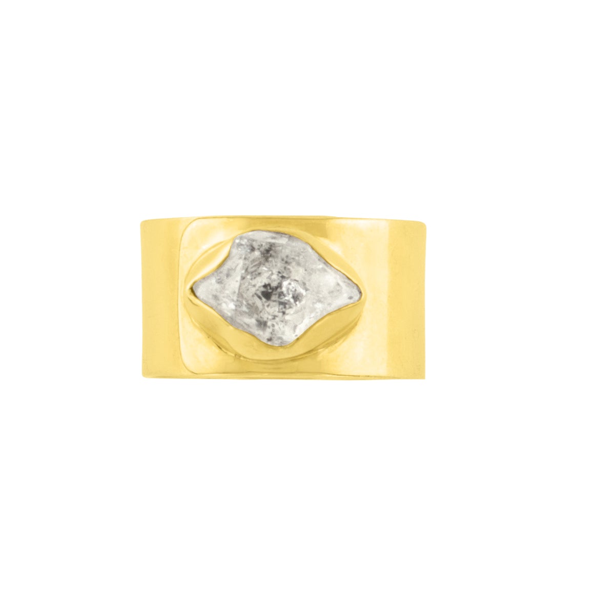 Wrapped in Herkimer Ring in Gold - FINAL SALE