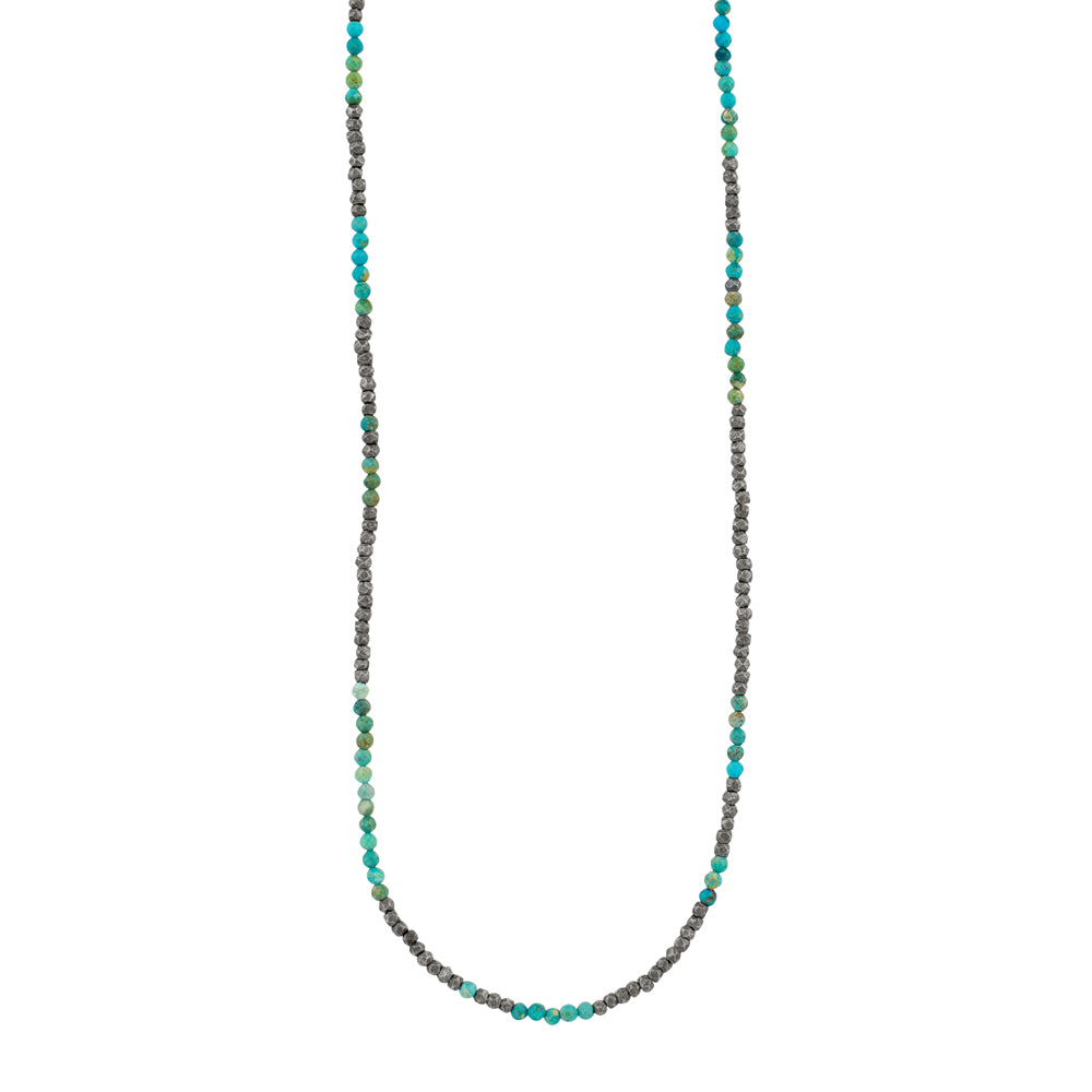 Turquoise Heirloom Strand Necklace