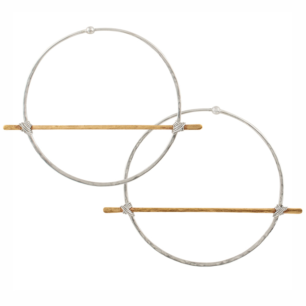 Crossbar Hoops - 2" - FINAL SALE