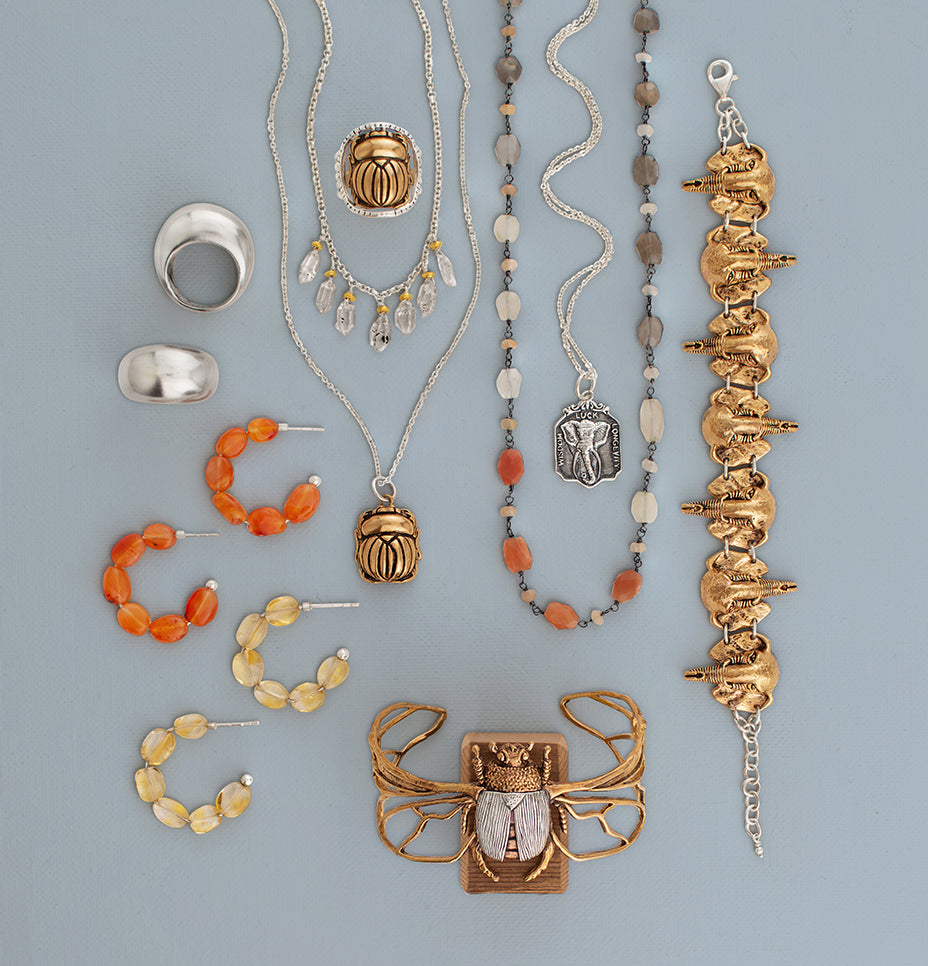 Elephant Saint Necklace: Wisdom | Luck | Longevity