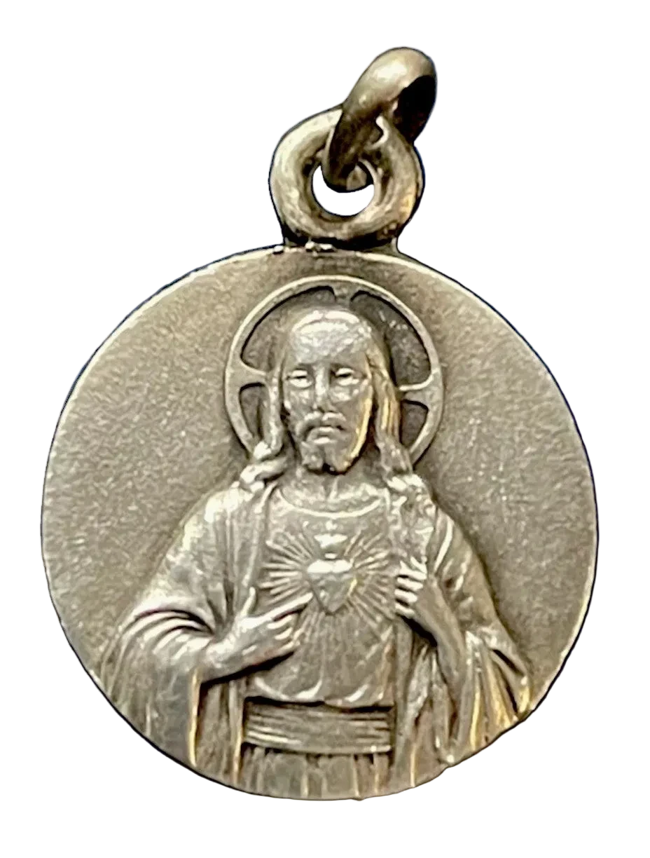 Vintage Medal Virgin of Carmel v76