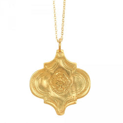 Inner Fire Necklace in Gold