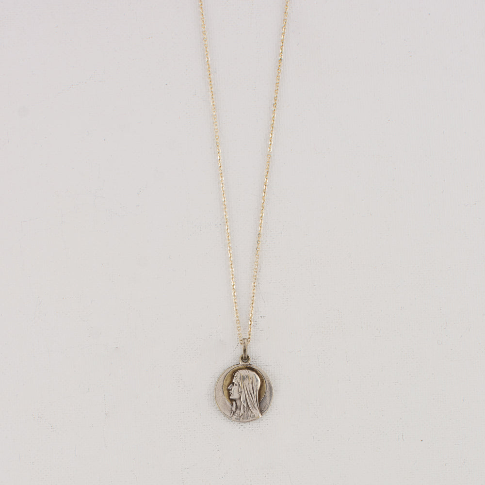 Vintage Medal Lourdes v78