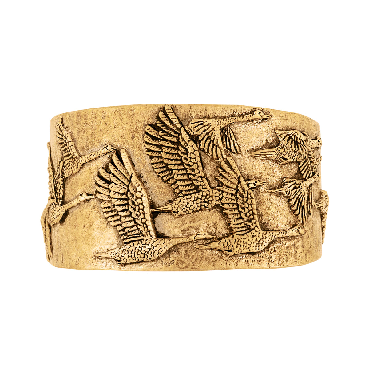 Fly Farther Cuff in Antiqued Bronze | Available to Ship October 30, 2026